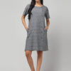 handwoven Ikat cotton casual shift dress for women and girls with relaxed fit.